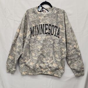 State of Mind Camouflage Crewneck Sweater